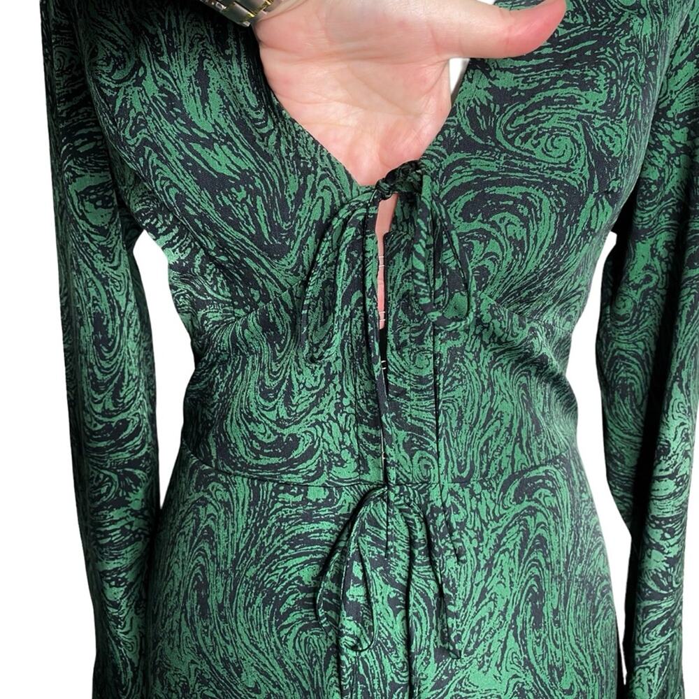 Who What Wear Collection Juliet Tie-Front Dress sz Large - Picture 6 of 10